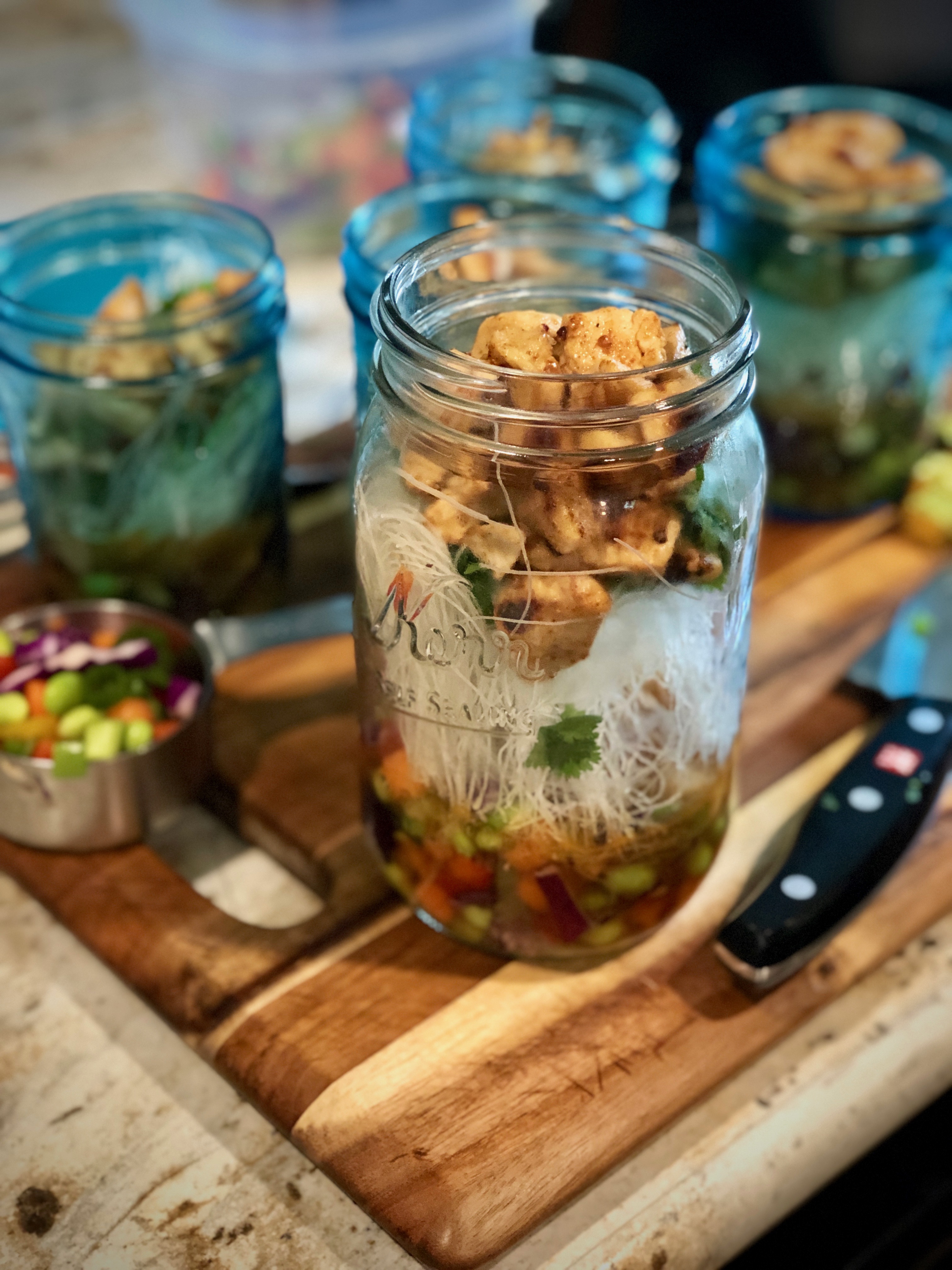 mason jar asian soup